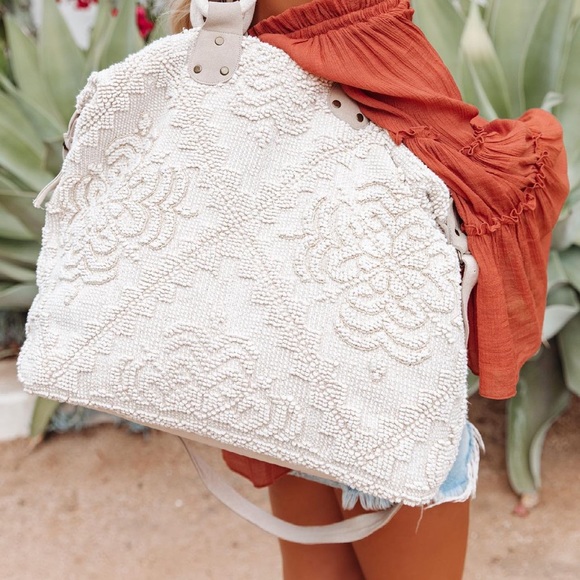Vici Handbags - Sequoia Embellished Weekender Bag - Natural from vici